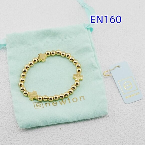 Enewton Gold Cross Bracelet